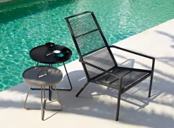 Cane-line On-the-move bord, stort, svart