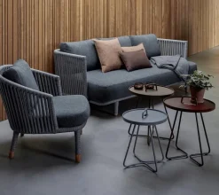 Cane-line On-the-move bord, XS, ljusgrå