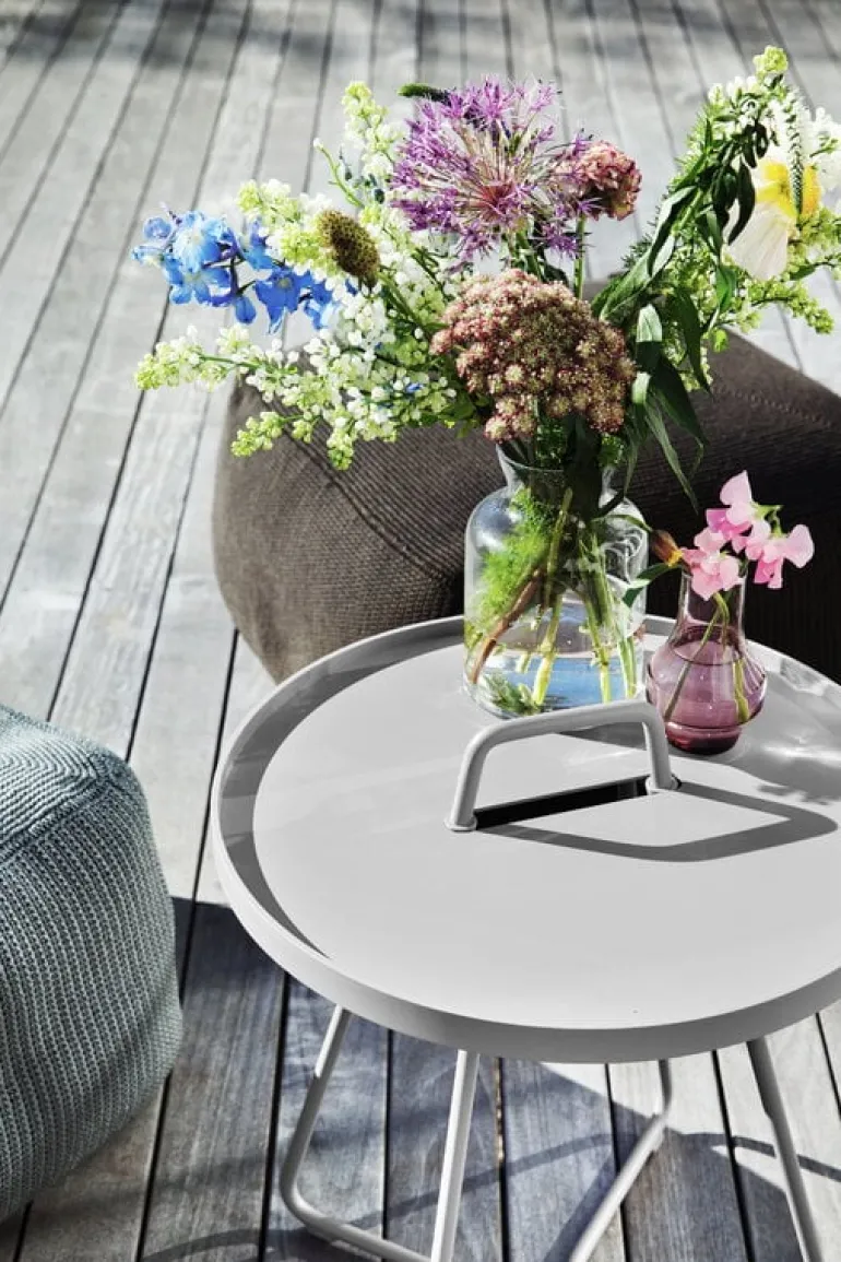 Cane-line On-the-move bord, XS, vit