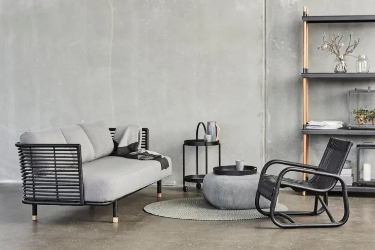 Cane-line Roll vagn, lavagrå