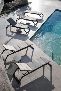 Cane-line Siesta dyna för solbädd, ljusgrå