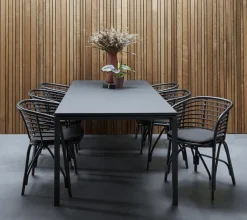 Cane-line Sittdyna för stolarna Moments och Blend, svart