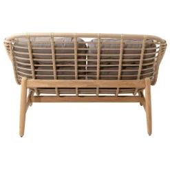 Cane-line String 2-sitsig soffa, natur - brungrå