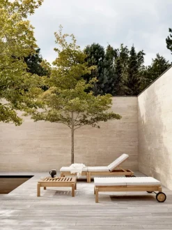 Carl Hansen & Søn AH603 Outdoor solsäng, teak