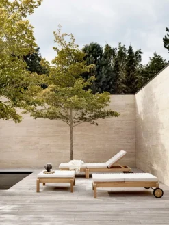 Carl Hansen & Søn AH603 Outdoor solsäng, teak