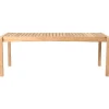 Carl Hansen & Søn AH912 Outdoor bord/bänk, 48,5 x 123,5 cm, teak