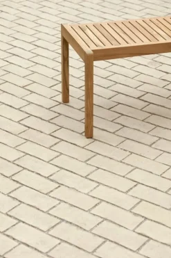 Carl Hansen & Søn AH912 Outdoor bord/bänk, 48,5 x 123,5 cm, teak