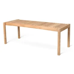 Carl Hansen & Søn AH912 Outdoor bord/bänk, 48,5 x 123,5 cm, teak