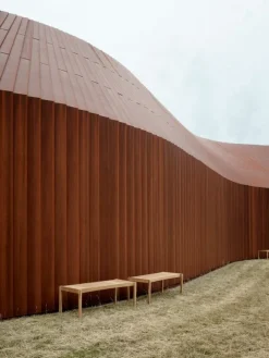 Carl Hansen & Søn AH912 Outdoor bord/bänk, 48,5 x 123,5 cm, teak