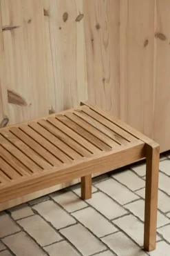 Carl Hansen & Søn AH912 Outdoor bord/bänk, 48,5 x 123,5 cm, teak