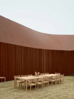 Carl Hansen & Søn AH912 Outdoor bord/bänk, 48,5 x 123,5 cm, teak