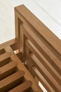 Carl Hansen & Søn AH502 Outdoor matstol med armstöd, teak