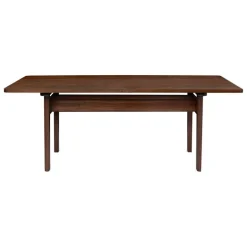 Carl Hansen & Søn BM0698 Asserbo bord, 95 x 190 cm, mörkoljad eukalyptus