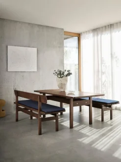 Carl Hansen & Søn BM0700 Asserbo bänk, 170 cm, mörkoljad eukalyptus