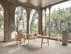 Carl Hansen & Søn BM1160 Hunt Hunting matbord, oljad ek - mässing