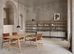 Carl Hansen & Søn BM1106 Jägarestol, oljad ek - konjakfärgat läder - stål