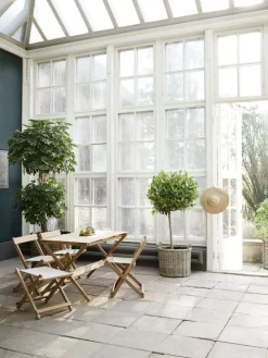 Carl Hansen & Søn BM4570 stol, teak - off-white