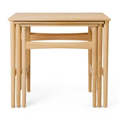 Carl Hansen & Søn CH004 Nesting Tables, oljad ek