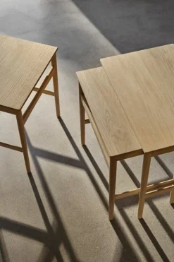 Carl Hansen & Søn CH004 Nesting Tables, oljad ek