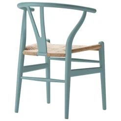 Carl Hansen & Søn CH24 Wishbone-stol, mjuk tenn - naturlig snöre