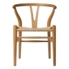 Carl Hansen & Søn CH24 Wishbone barnstol, oljad ek - natursnöre