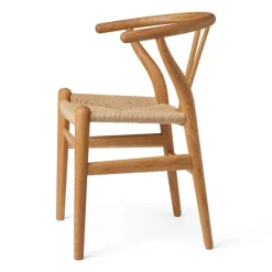 Carl Hansen & Søn CH24 Wishbone barnstol, oljad ek - natursnöre