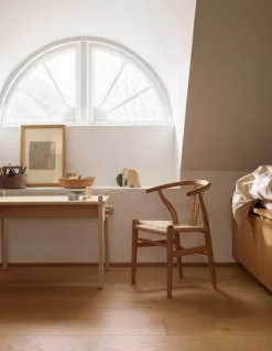Carl Hansen & Søn CH24 Wishbone barnstol, oljad ek - natursnöre