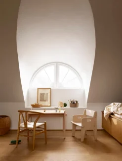 Carl Hansen & Søn CH24 Wishbone barnstol, oljad ek - natursnöre