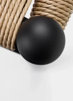 Carl Hansen & Søn CH24 Wishbone stol, svart ek - natursnöre