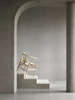 Carl Hansen & Søn CH24 Wishbone-stol, mjuk korn - naturlig snodd