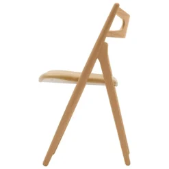 Carl Hansen & Søn CH29P stol, oljad ek - nude läder Thor 325