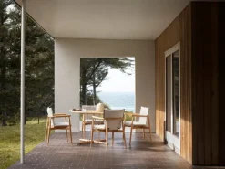 Carl Hansen & Søn Embrace E022 matbord, 110 cm, teak