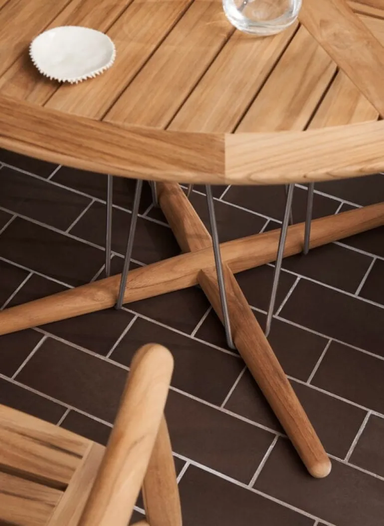 Carl Hansen & Søn Embrace E022 matbord, 140 cm, teak