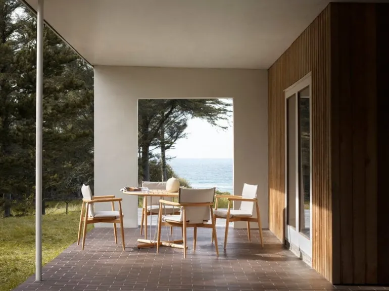 Carl Hansen & Søn Embrace E008 dyna för matstol, Agora Life Oat