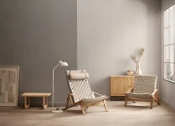 Carl Hansen & Søn FK11 Plico stol, oljad ek - naturlin