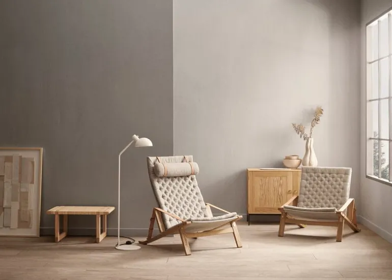 Carl Hansen & Søn FK10 Plico stol, oljad ek - naturlin