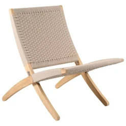 Carl Hansen & Søn MG501 Cuba utomhus lounge stol, teak - Sesame 083