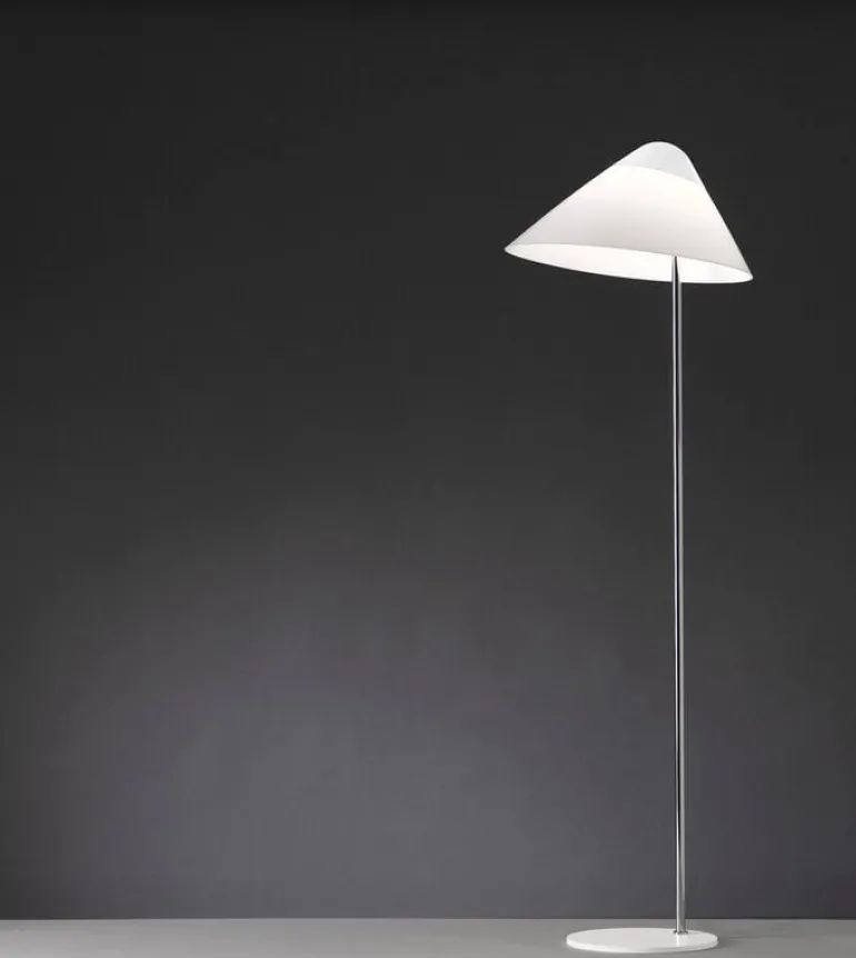 Carl Hansen & Søn Opala Midi golvlampa, vit