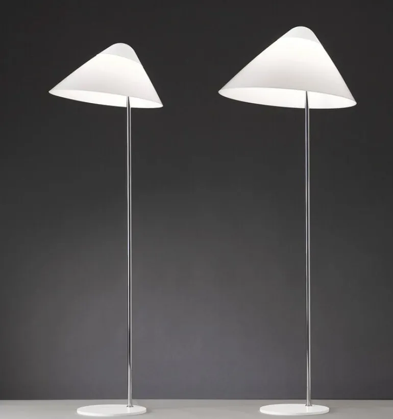 Carl Hansen & Søn Opala Midi golvlampa, vit