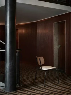 Carl Hansen & Søn VLA26P Vega stol, svart - lackerad ek - Mood 01104