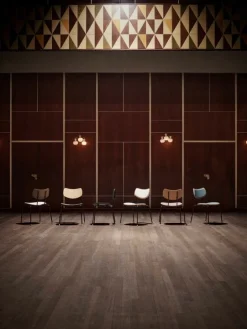 Carl Hansen & Søn VLA26P Vega stol, svart - lackerad ek - Mood 01106