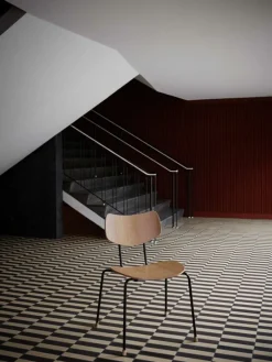 Carl Hansen & Søn VLA26T Vega stol, svart - oljad ek