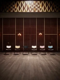 Carl Hansen & Søn VLA26T Vega stol, svart - oljad ek