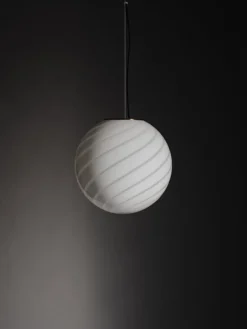 Copenhagen Venice S30 Vetri Murano pendel, vit