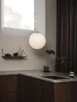 Copenhagen Venice S40 Vetri Murano pendel, vit