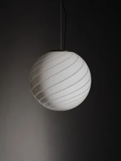Copenhagen Venice S40 Vetri Murano pendel, vit