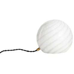 Copenhagen Venice T20 Vetri Murano bordslampa, vit