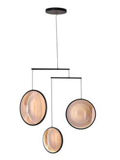 DCWéditions Focus X3 hänglampa, svart