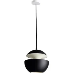 DCWéditions Here Comes The Sun 175 pendellampa, svart - vit