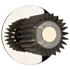 DCWéditions In The Sun 190 vägg-/taklampa, silver - guld